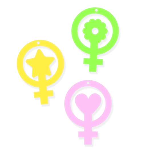 Crafty Cuts Laser Femme Star - 2 Pair