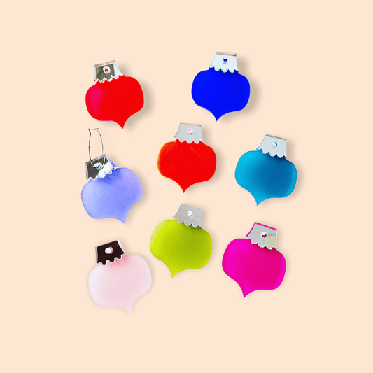 Crafty Cuts Laser © Festive Bauble Stacker - 4 pair set