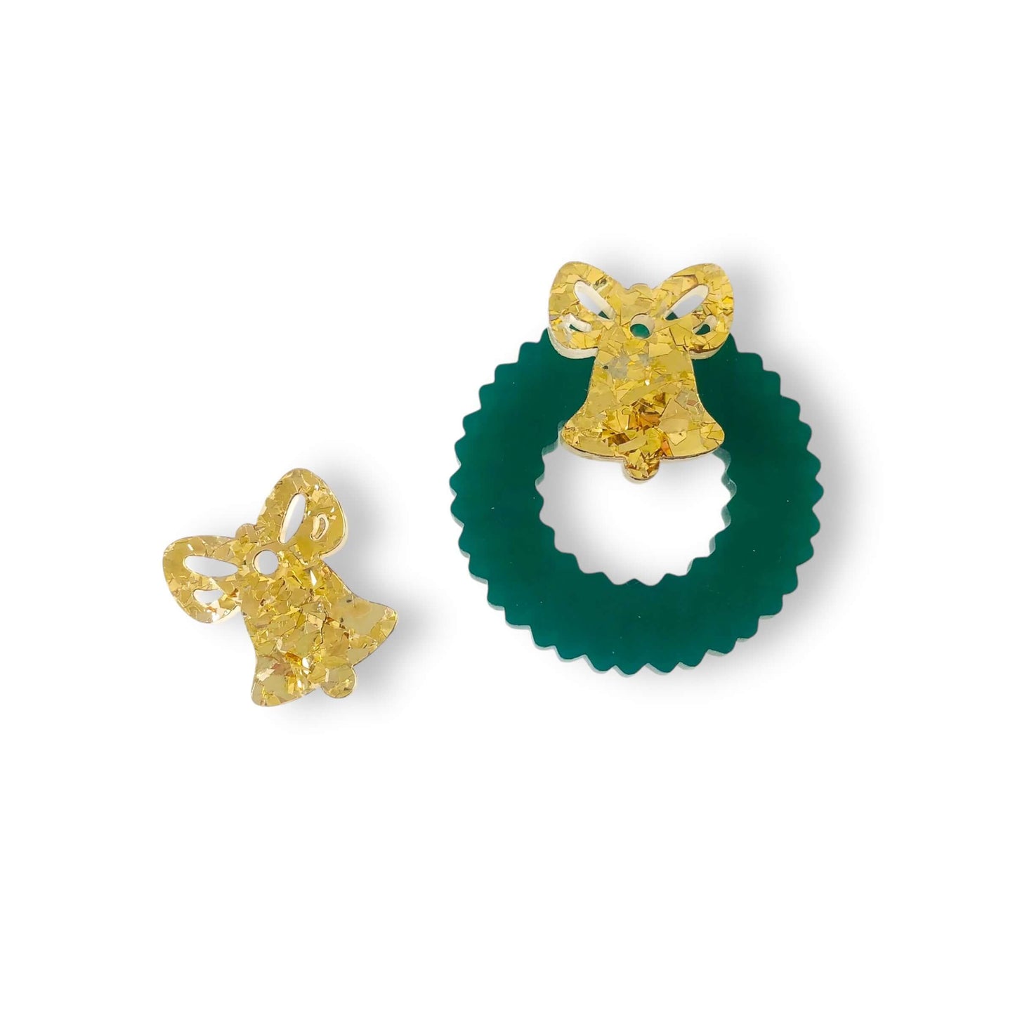 Crafty Cuts Laser  Festive Wreath Stacker - 3 Pair Set