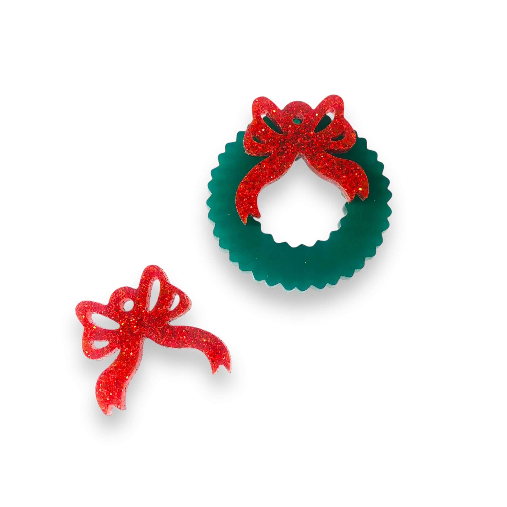 Crafty Cuts Laser  Festive Wreath Stacker - 3 Pair Set