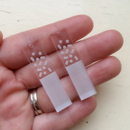 Crafty Cuts Laser Fizzy Stix 4 Pairs  - 4 colourways