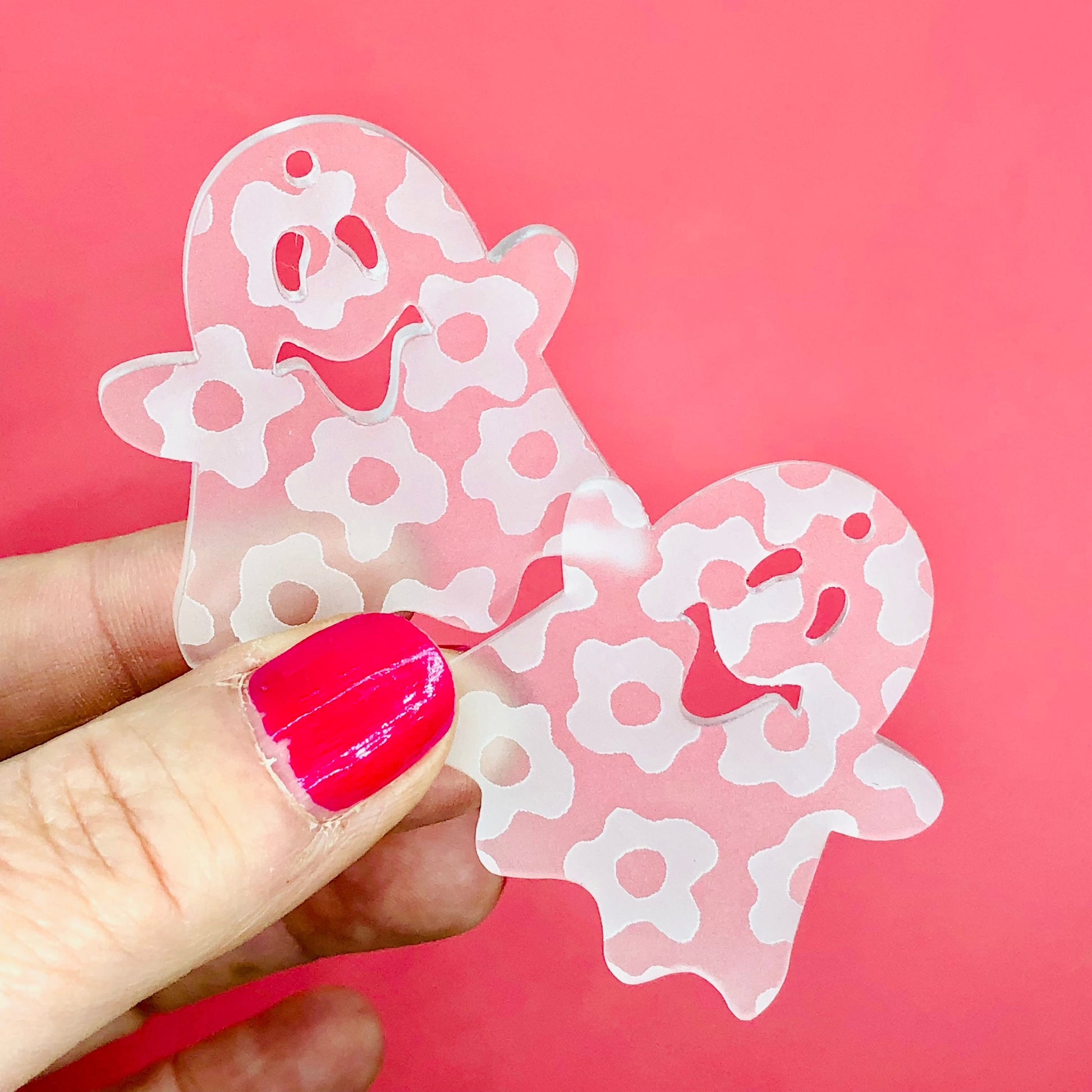 Crafty Cuts Laser Flower Boo - 2 pair set