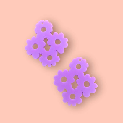 Crafty Cuts Laser © Flower Show - 4 Designs - Two Pair Set