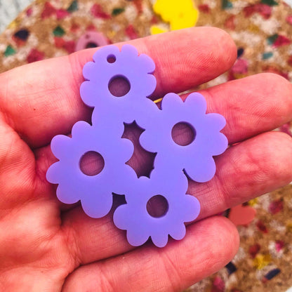 Crafty Cuts Laser © Flower Show - 4 Designs - Two Pair Set