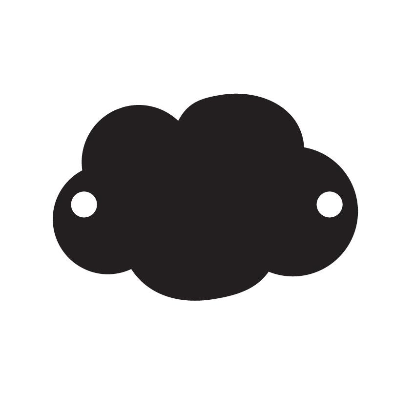 Crafty Cuts Laser Fluffy Cloud Charms - 5 Pairs