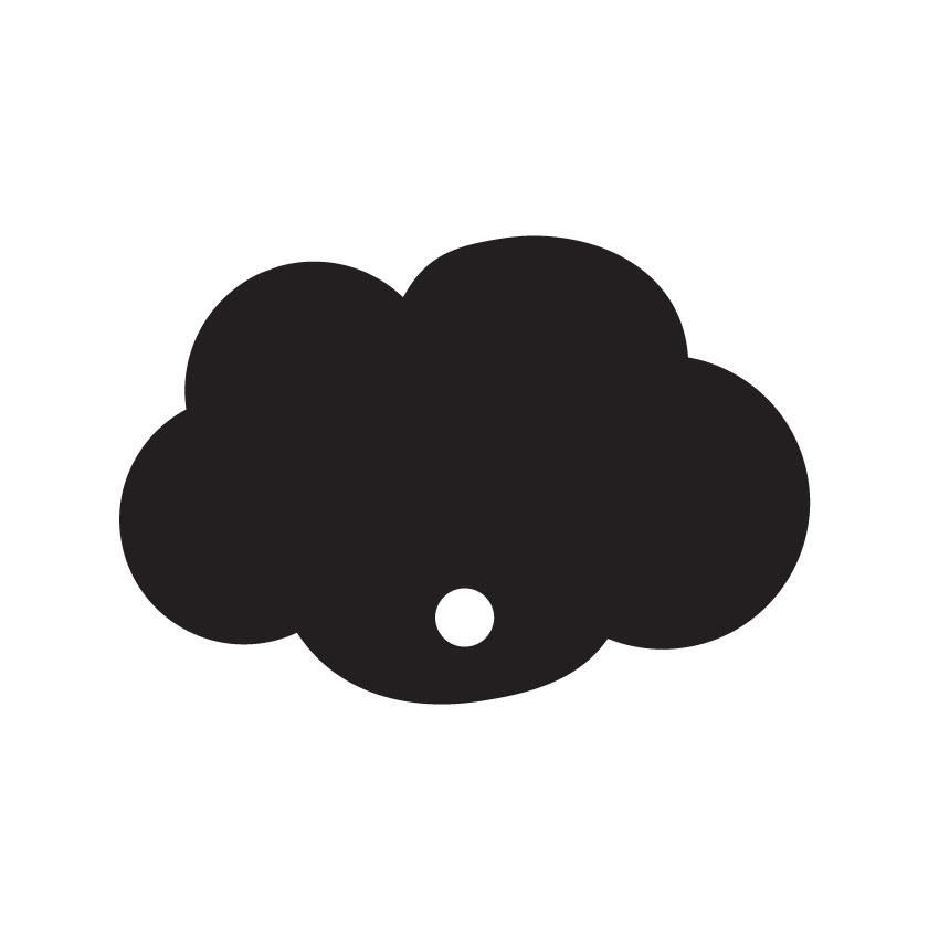 Crafty Cuts Laser Fluffy Cloud Charms - 5 Pairs