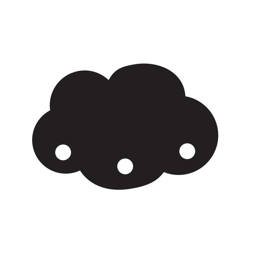 Crafty Cuts Laser Fluffy Cloud Charms - 5 Pairs