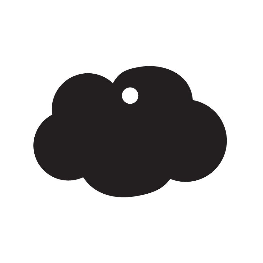 Crafty Cuts Laser Fluffy Cloud Charms - 5 Pairs