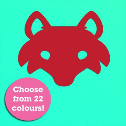Crafty Cuts Laser Fox Face One Pair
