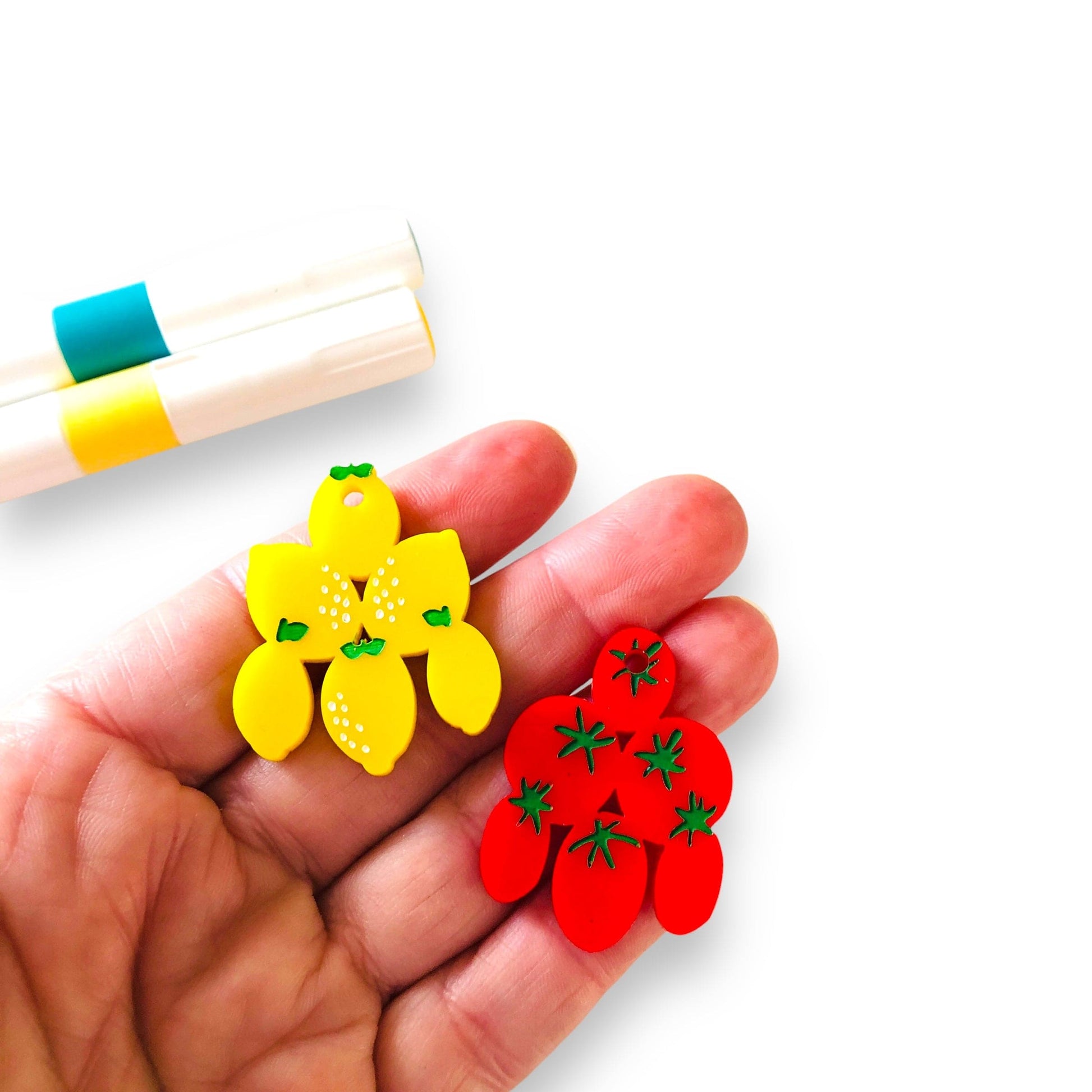 Crafty Cuts Laser  Fresh is Best Charms! - Two Styles.