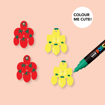 Crafty Cuts Laser  Fresh is Best Charms! - Two Styles.