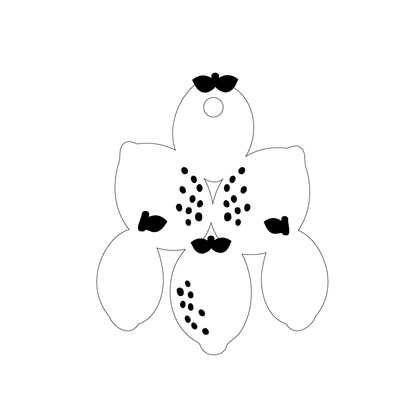 Crafty Cuts Laser  Fresh is Best Charms! - Two Styles.