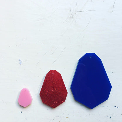 Crafty Cuts Laser Geo Chunkies - Asst Sizes