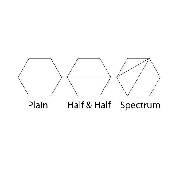 Crafty Cuts Laser Geo Spectrum Duo Charms - 5 Pair Set