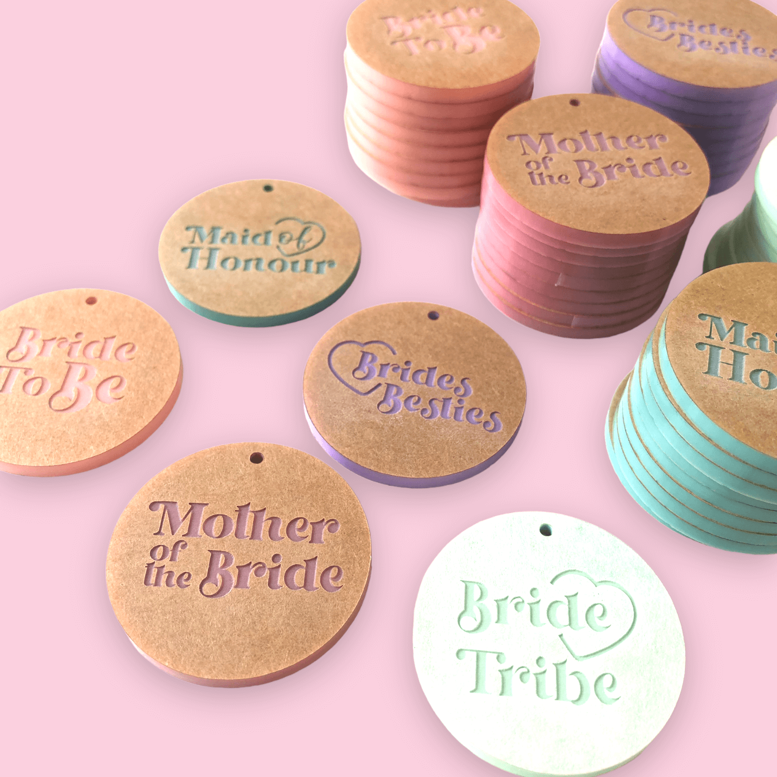 Crafty Cuts Laser Gettin Hitched - Batchelorette  Party Charms