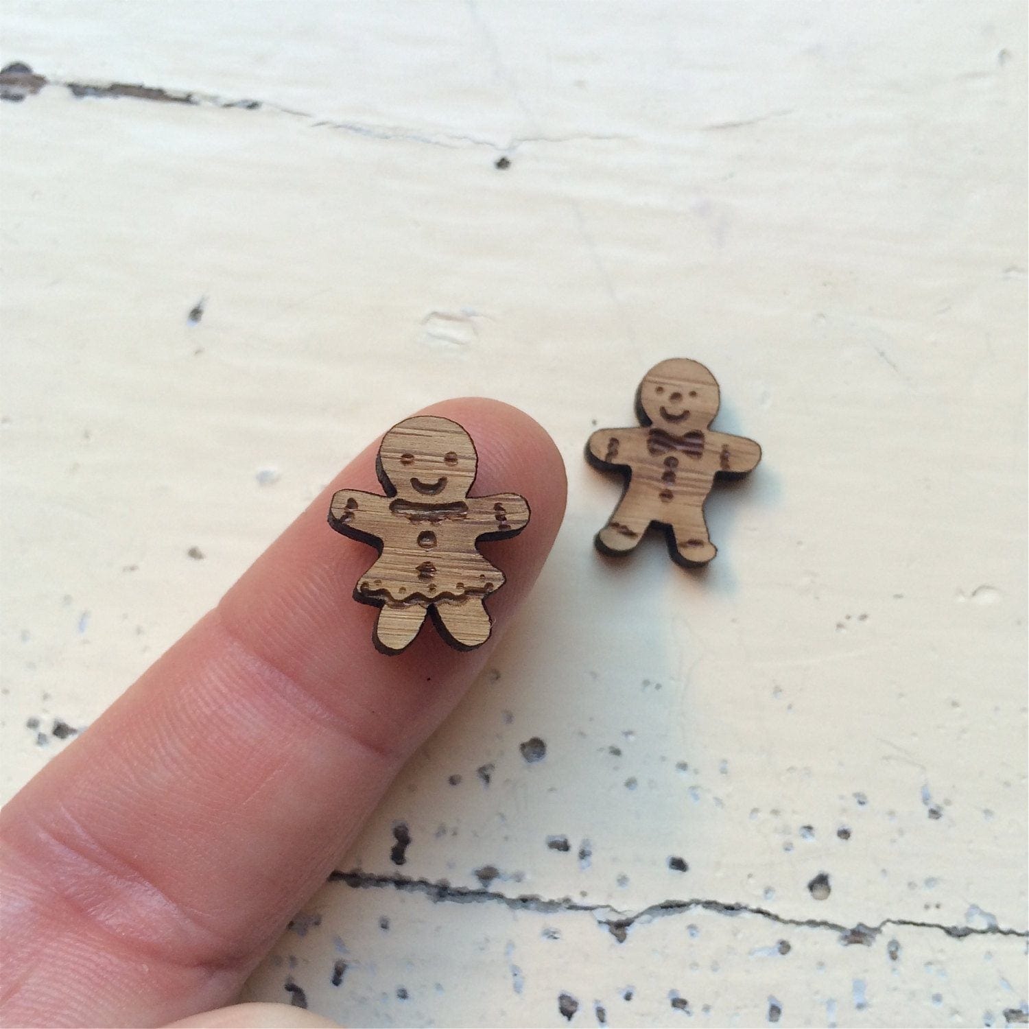 Crafty Cuts Laser Gingerpeeps Minis - 12 Pairs