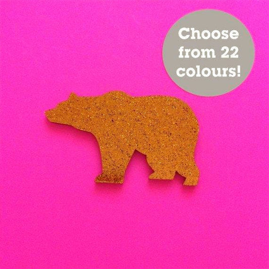 Crafty Cuts Laser Grizzly Bear One Pair