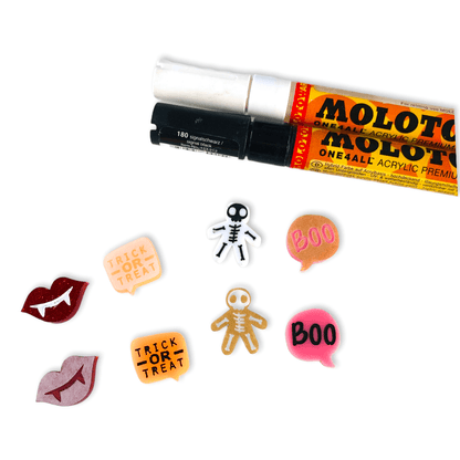 Crafty Cuts Laser Halloween Cuties #2 - 10 Pair set