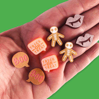 Crafty Cuts Laser Halloween Cuties #2 - 10 Pair set