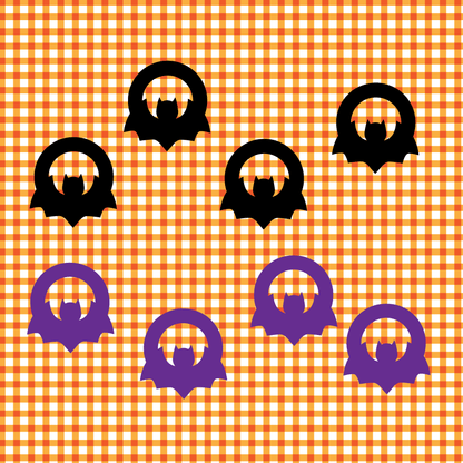 Crafty Cuts Laser Halloween Duo - Gone Batty! Mixed Colour Set