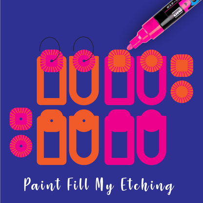 Crafty Cuts Laser © Hello Hollow Classics - 4 pair Set