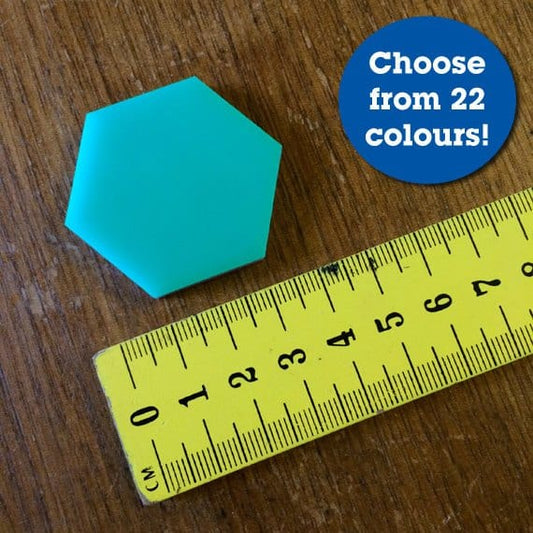 Crafty Cuts Laser Hexagon Assorted Sizes M-L One Pair