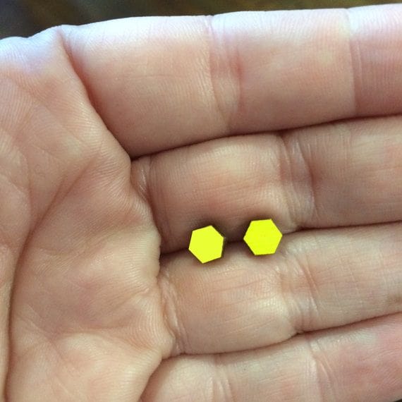 Crafty Cuts Laser Hexagon - Mini Cuts - 10 Pairs