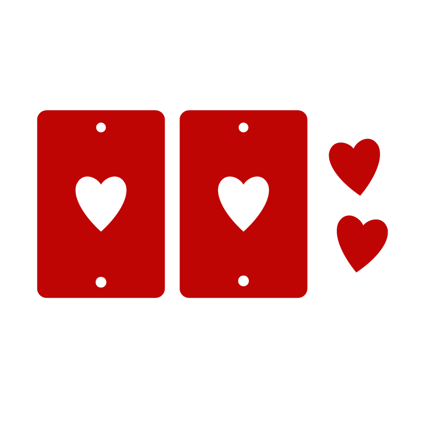 Crafty Cuts Laser High Stakes Charm and Stud Set