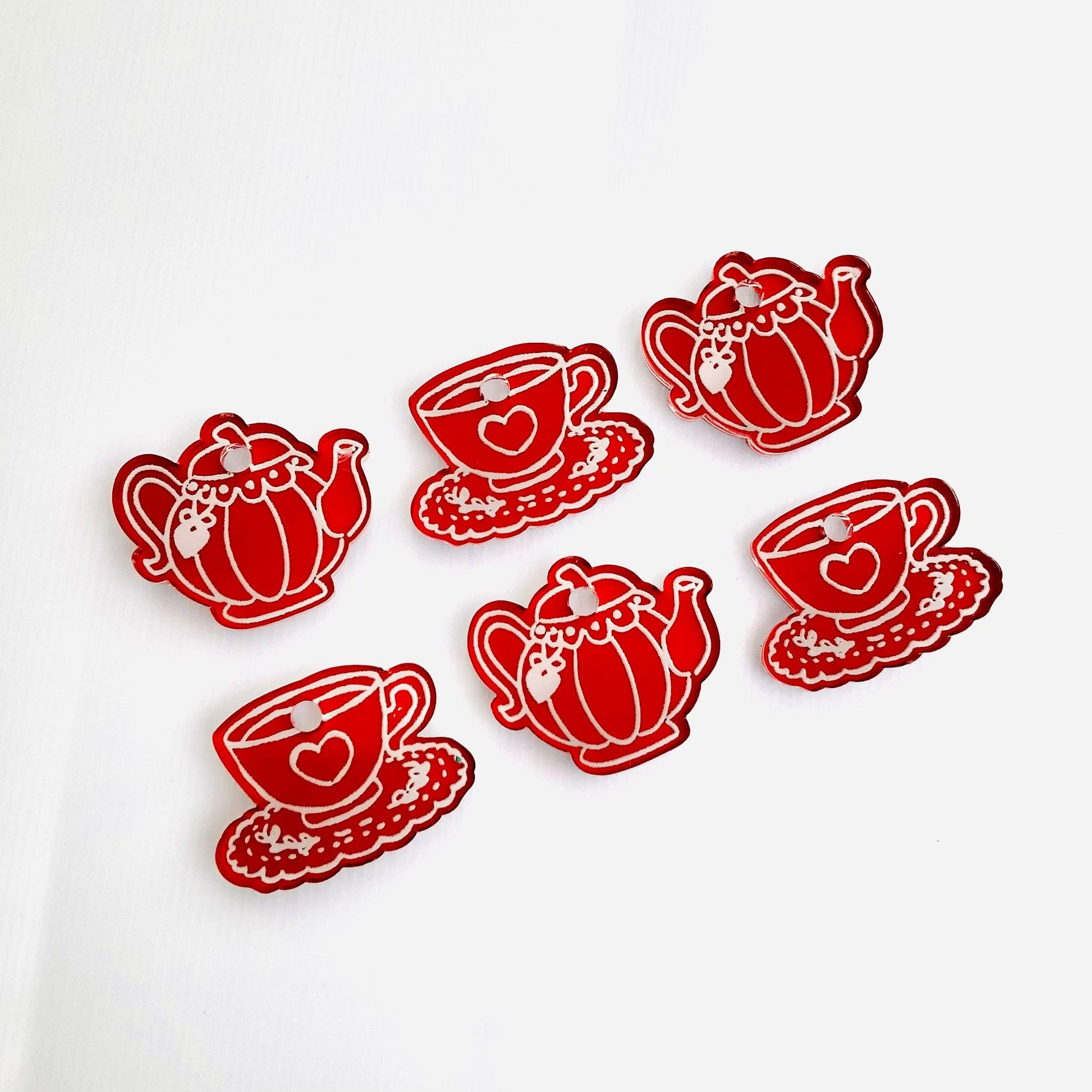 Crafty Cuts Laser High Tea Fancy Charms