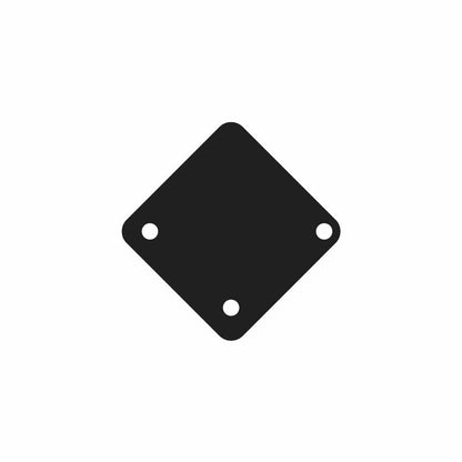 Crafty Cuts Laser Holey Moley Charms - 10 Pair Set