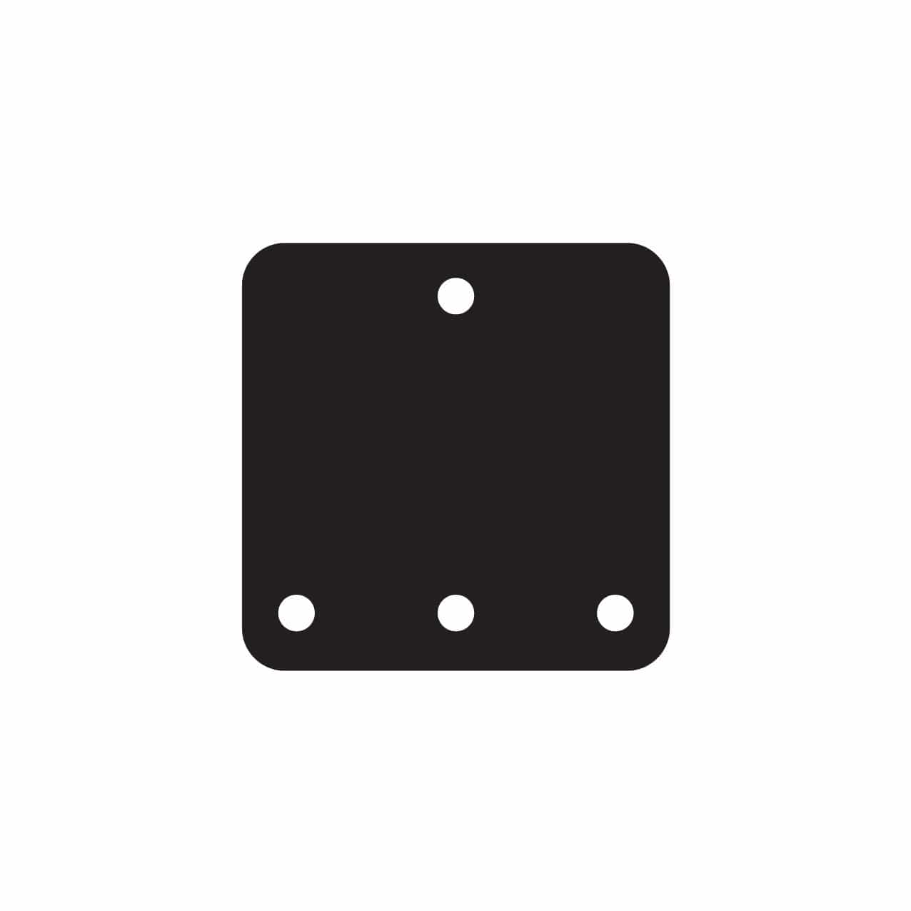 Crafty Cuts Laser Holey Moley Charms - 10 Pair Set