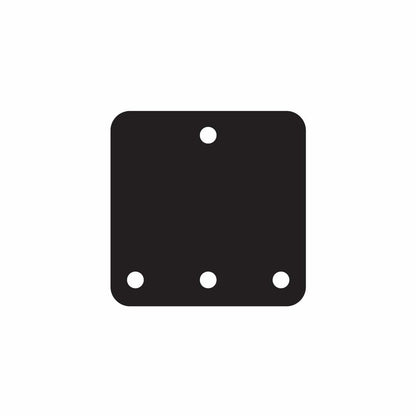 Crafty Cuts Laser Holey Moley Charms - 10 Pair Set