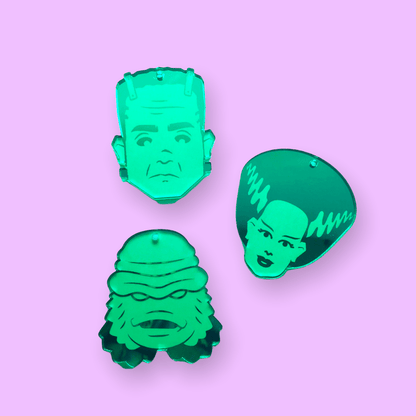 Crafty Cuts Laser Horror Headz - One Pair