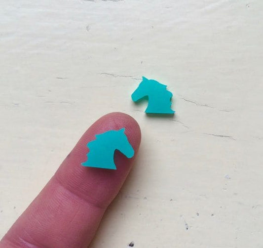 Crafty Cuts Laser Horse Cameo - Mini Cuts - 10 Pairs