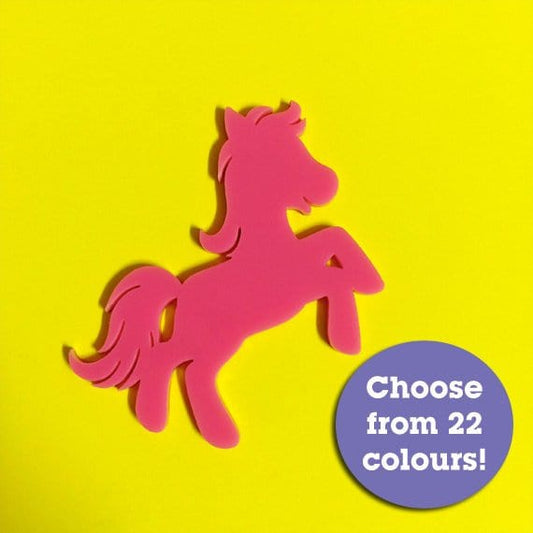 Crafty Cuts Laser Kawaii Pony One Pair
