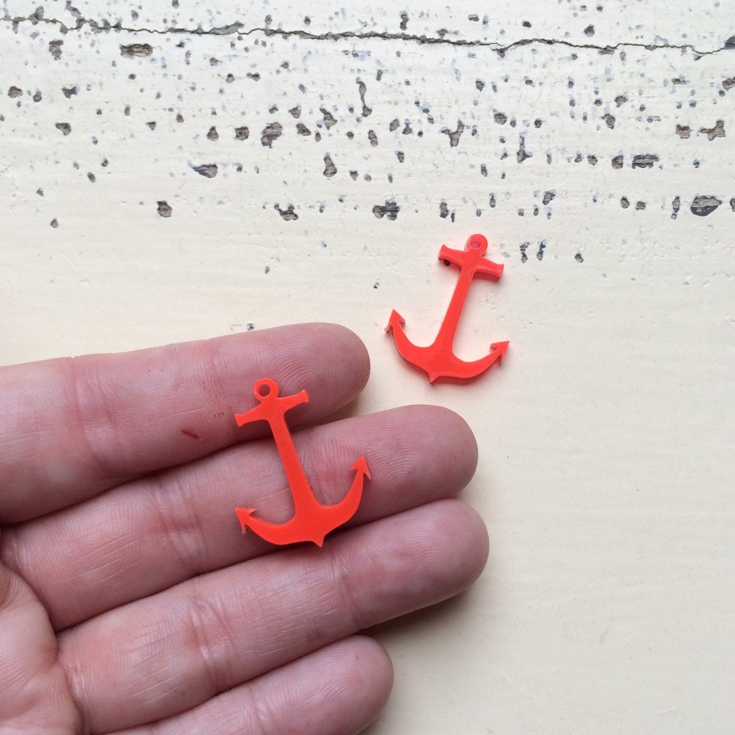 Crafty Cuts Laser Large_shapes 2 Pair Anchor Dangles - 3 sizes