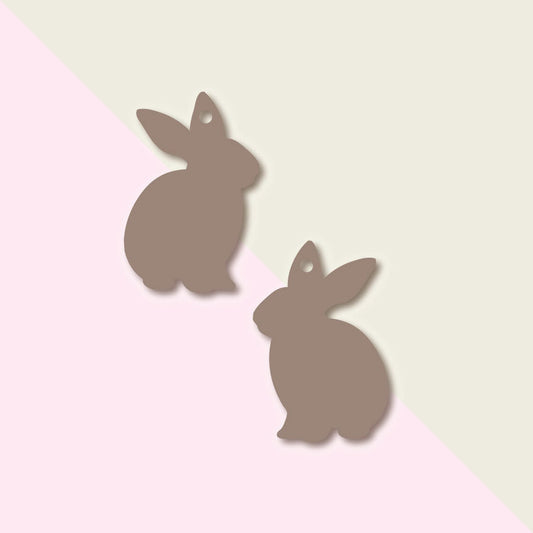 Crafty Cuts Laser  Large_shapes 40mm / TOP Bunny Duo - 5 pair set - Assorted Sizes