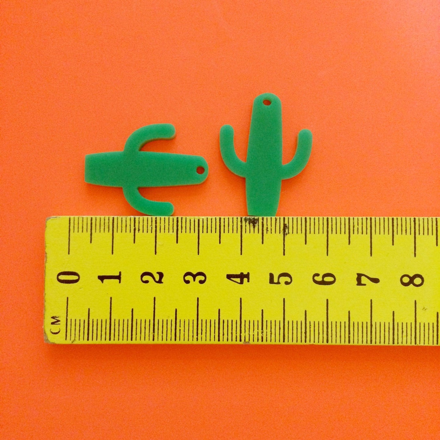 Crafty Cuts Laser Large_shapes Desert Cactus Dangles - 2 Pair