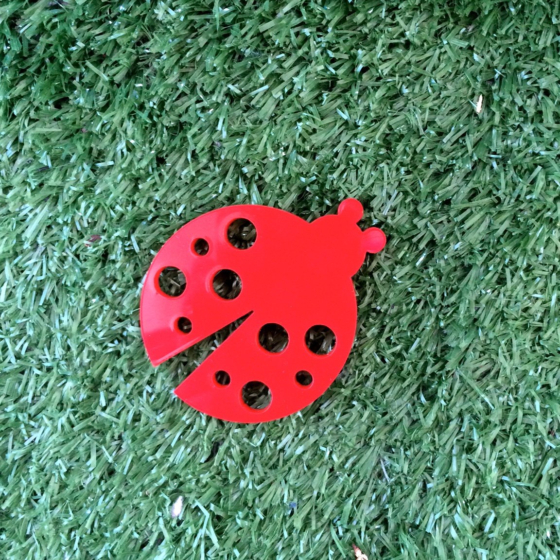 Crafty Cuts Laser Large_shapes Lady Bugs - 2 Pair