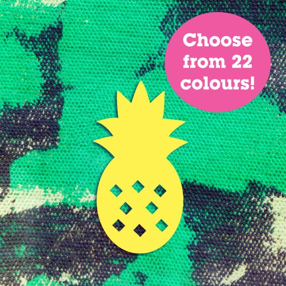 Crafty Cuts Laser Large_shapes Pick a Pineapple! - 2 Pair