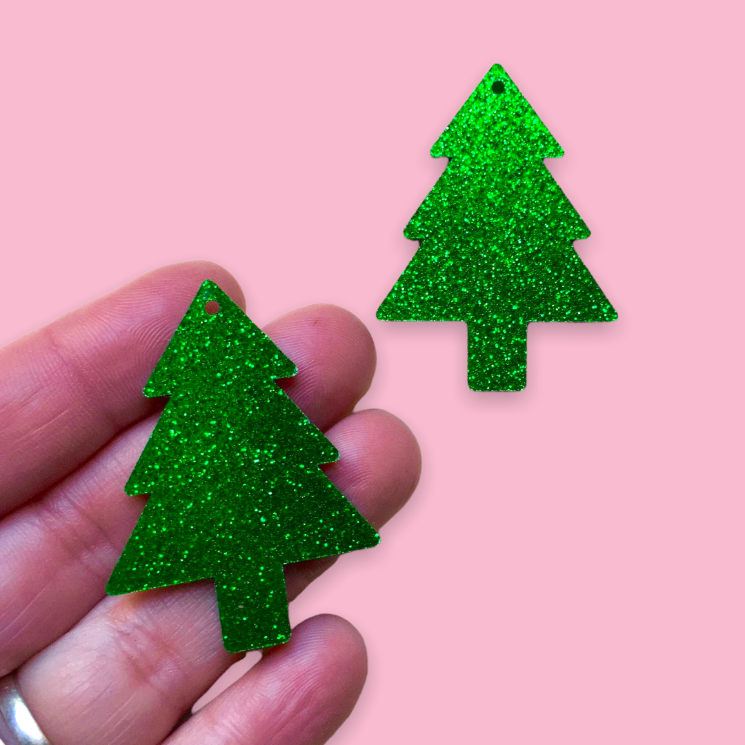 Crafty Cuts Laser Large_shapes Pine Tree Duo - 5 Pairs