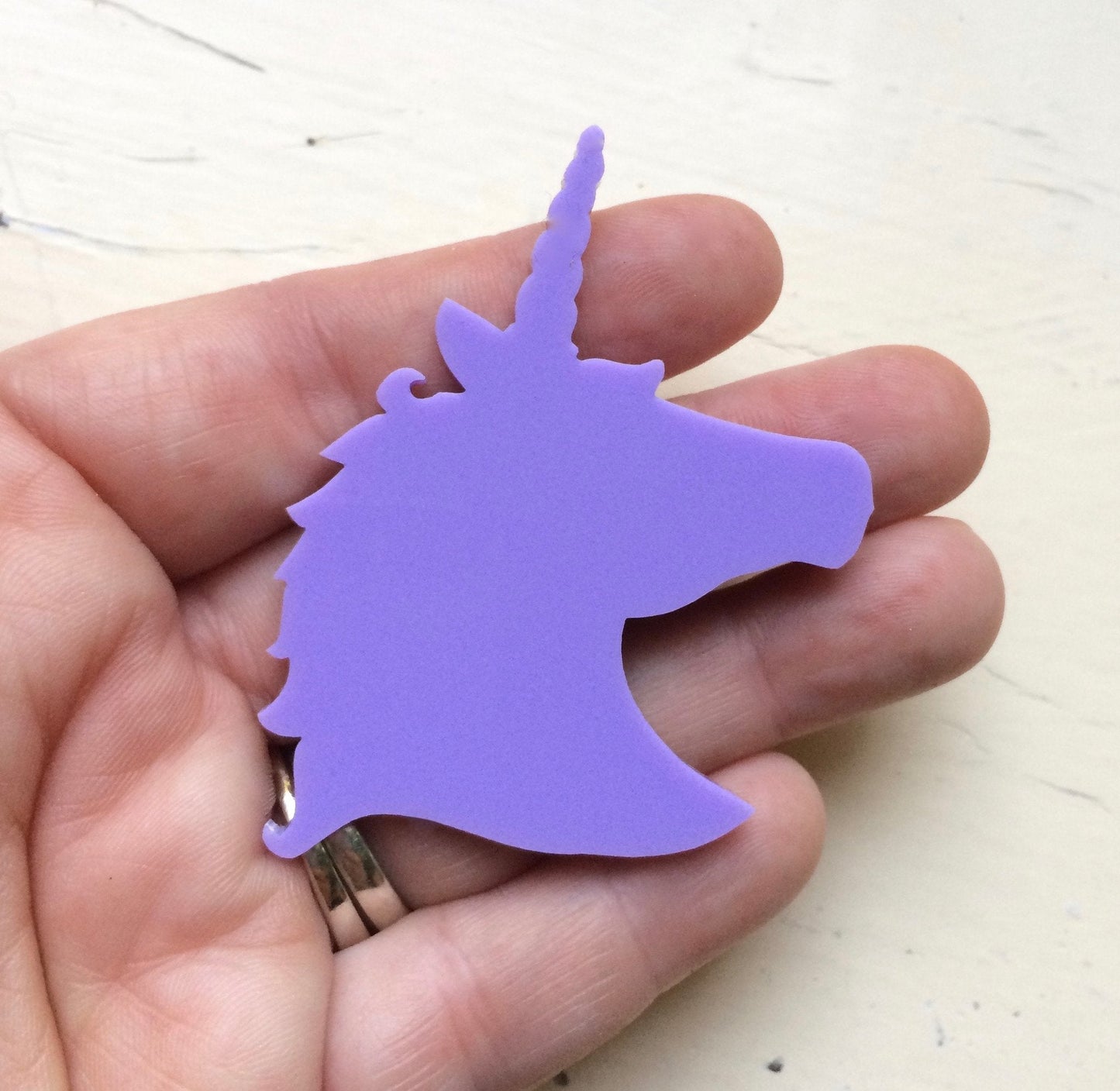 Crafty Cuts Laser Large_shapes Unicorn Cameo - 2 Pair