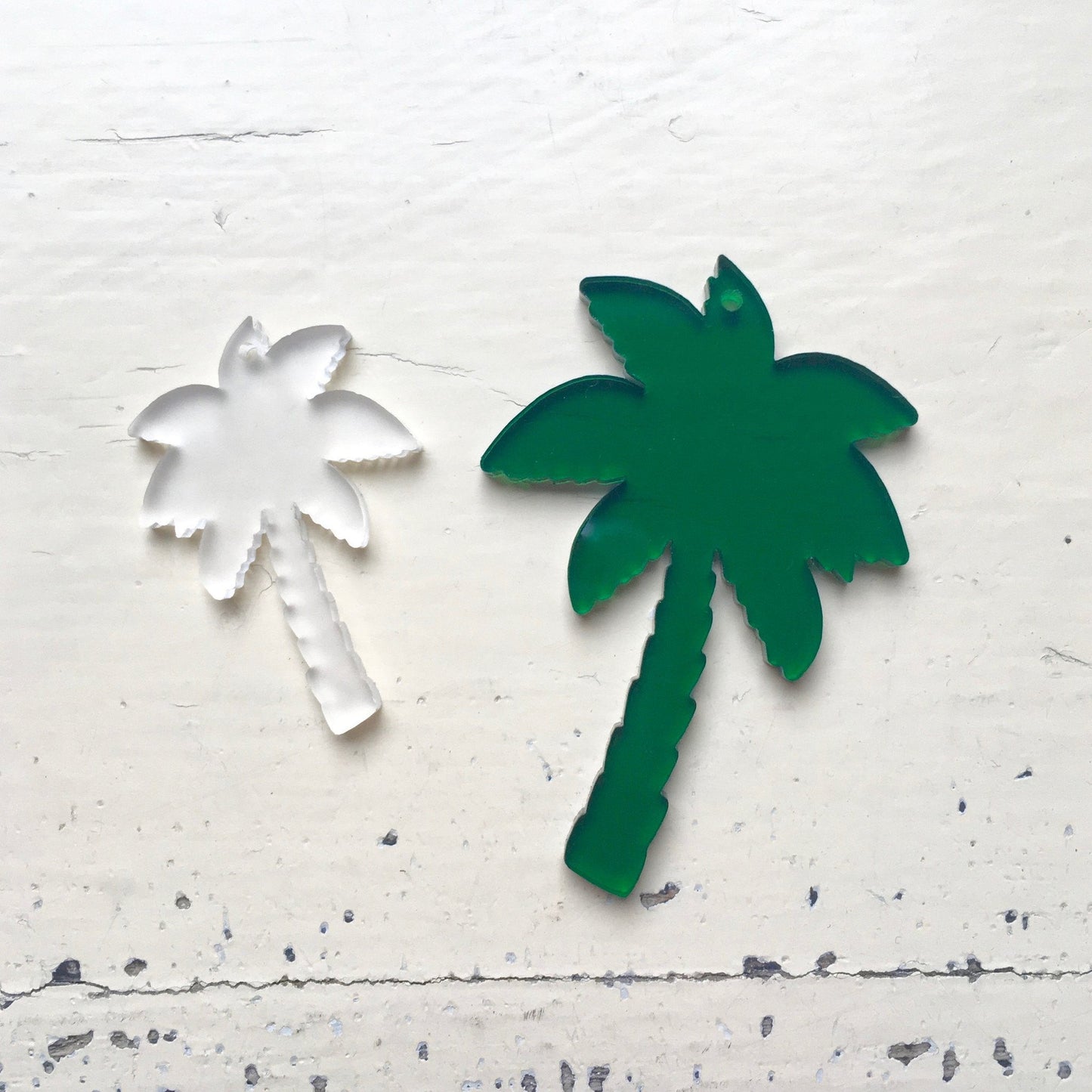 Crafty Cuts Laser Large_shapes © Waikiki Palm Tree - 2 Pair Set