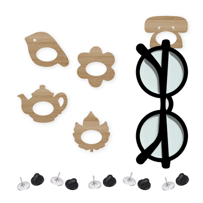 Crafty Cuts Laser  Limited Qty - Glasses Holder Brooch - 20 pce set