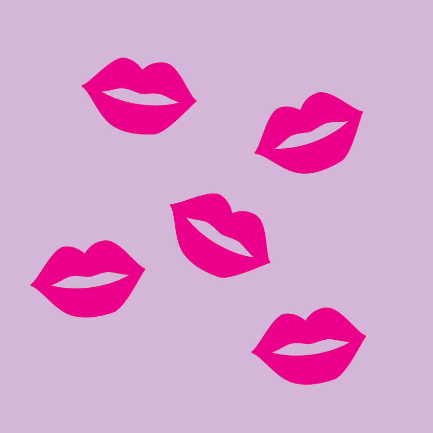 Crafty Cuts Laser Lips Charms - 2 Styles - 5 Pairs