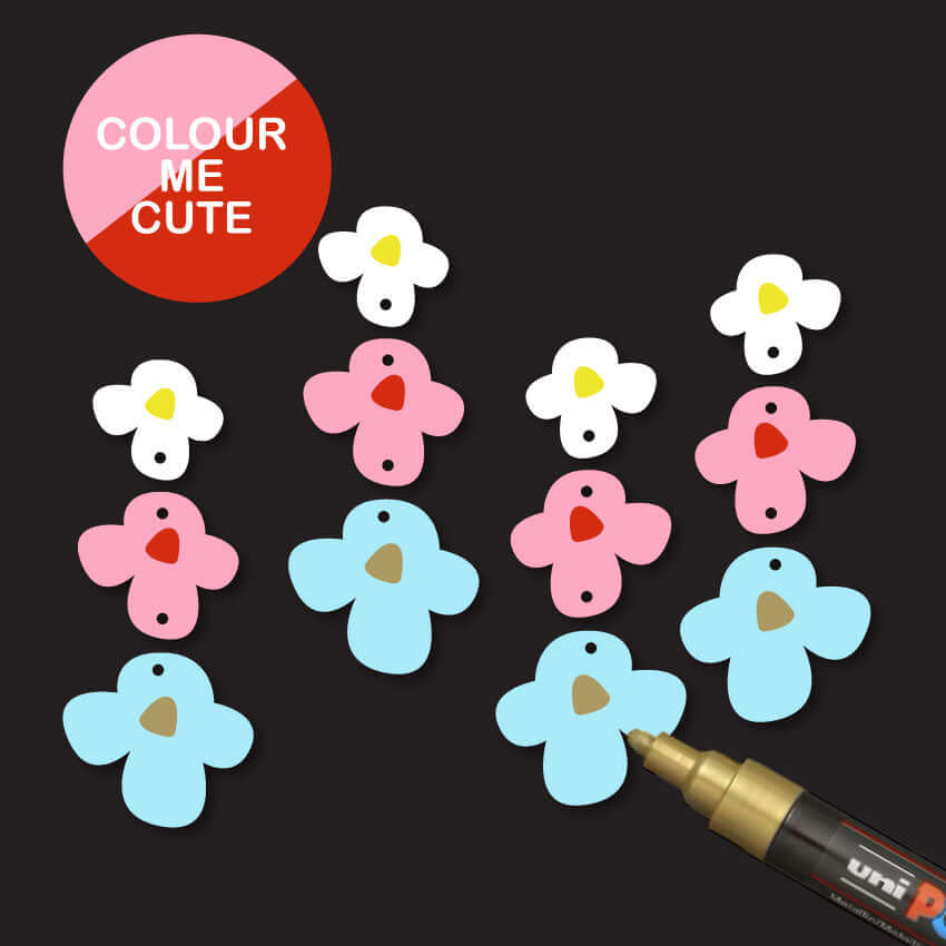 Crafty Cuts Laser  Little Buds - Totem - 3 Pair Set