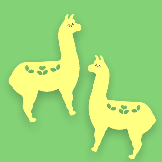 Crafty Cuts Laser © Llama One Pair