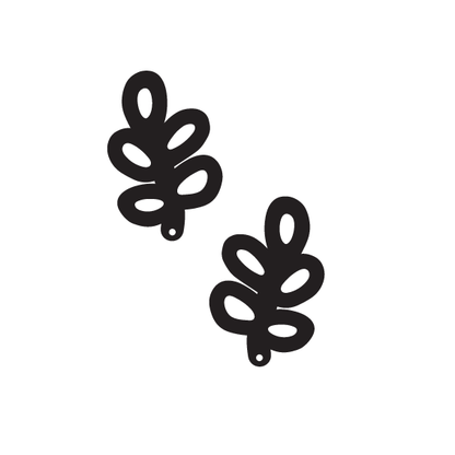 Crafty Cuts Laser © Loopy Stem - 2 Pair Set