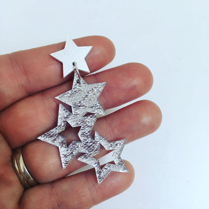 Crafty Cuts Laser © Lucky Starz Dangle Charms - 2 Pair