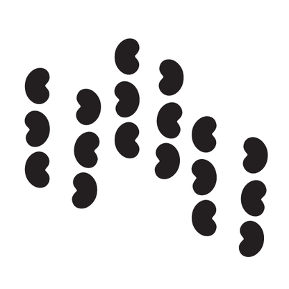 Crafty Cuts Laser Magic Bean Totem - 3 Pair Set